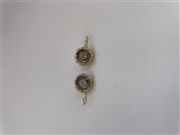 Orecchini Daniela De Marchi Donna Molecola in Ottone Quarzo OR1380 ORA